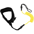 Miniatyrbilde 1 av 5: Surf Leash, Stand Up Paddle Board - Spiral Tau til Fot - Fjær - Surf Leash for Surfebrett (Gul, Oransje) (Farge : Gul)