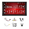 Miniatyrbillede 1 af 5: Double Din Android 13 Bil Stereo 7 Tommer Touch Screen Bilradio