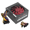 Miniatyrbillede 7 af 8: Strømforsyning til pc-computertilbehør Rød ventilator Manuelt justerbar 115/230V ATX-250WEU-stik