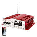 Miniatyrbillede 3 af 8: Bilforstærker Digital Audioforstærker 30W 4CH Stereo Effektforstærker Universal til MP3 MP4 DVD VCD FM USB Afspilning