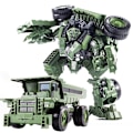Miniatyrbild 1 av 6: Transformer Robot Bil Leksak Modell Bärbar Transformations Actionfigur Leksak Legering Engineering Vehicle Robot Leksak Barnens Semester Födelsedagspresent