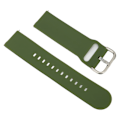 Miniatyrbillede 6 af 8: 22mm Bløde Silikone Quick Release Remme til Huawei Watch 3/GT 3/2 Justerbar Silikone Rem Militær Grøn