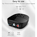 Miniatyrbillede 4 af 5: Bluetooth 5.2 Bil AUX Adapter Modtager 3.5mm til Bil og TV Højttalere