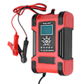 Miniatyrbild 8 av 8: 7-stegs smart batteriladdare automatisk batteriladdare polaritetsskydd AC100‑240V EU-kontakt