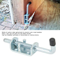Miniatyrbillede 3 af 6: 12x171mm RV Trailer Gate Fjederbelastet Låsestift Tønde Bolt Kulstofstål Galvaniseret til Brystdør Containerskab