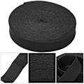 Miniatyrbild 8 av 8: Stickad elastiskt band tjocknar sytillbehör hantverkskollektion för skyddskläder manschetter svart 30 mm bredd