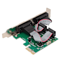 Pikkukuva 8 / 8: Pcie-laajennuskortti PCIE-sarjakortti tietokoneen pöytäkoneen COM-portti PCIE-RS232-liitäntä, kaksoissarjaportin laajennuskortti