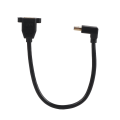Pikkukuva 7 / 8: Displayportin uros- ja naaraspuolinen Displayport-tuki 8K/60HZ 4K/120HZ 90° Kyynärpää Displayport 1,4 -kaapeli 0,3 metrin näytölle
