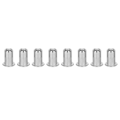 Miniatyrbillede 3 af 8: 50 stk. rustfrit stål nittemøtrik Ribbing M5 Fastener Hardware Industrielle forsyninger