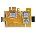 Miniatyrbilde 1 av 8: Skrivebordsdiagnostikkort PCI PCIE 2LPC 4-i-1-analysator Hovedkort 2-biters feilsøkingssett