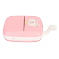 Miniatyrbillede 5 af 8: Lommeter termisk printer med 3 ruller papir, notes label maker, mini fotoprinter, indbygget batteri, pink