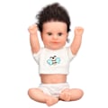 Miniatyrbild 8 av 8: Nyfödd babydocka 12 tum silikon söt naturtrogen spädbarnsdocka med kläder födelsedagspresent heminredning pojke docka