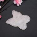 Miniatyrbilde 8 av 8: Naturlig Rose Quartz Crystal Healing Massasje Stone Scraping Plate
