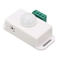 Miniatyrbild 3 av 4: Kroppsavkännande Strömbrytare Fördröjningstid Justerbar Infraröd Rörelsesensor Strömbrytare 6A 12-24V Vit
