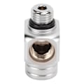 Miniatyrbilde 8 av 8: Messingforkrommet dykkerutstyr første trinn høytrykks 1 til 3 adapter høytrykks enhetsadapter 7/16‑20