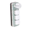 Miniatyrbillede 6 af 8: 3 Tastatur USB RGB Baggrundsbelyst 3 Taster Mekanisk Knop Design Programmerbart aftageligt kabel OSU Tastatur til Game Office
