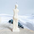 Miniatyrbillede 3 af 4: 3D silikone romersk søjle stearinlysform - kagedekoration og stearinlysfremstillingsartikler