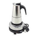 Miniatyrbillede 4 af 4: Mini Elektrisk Komfur Kogeplade Multifunktionel Kaffe Te Varmer Mocha Mælke Lave Ovn 500w-B16
