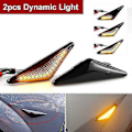 Miniatyrbild 1 av 5: Flytande Sidoblinkers LED Dynamisk Sidomarkeringsblinkers Indikatorlampa För Ford Mondeo 3 Mk3 Focus 1 Mk15.29 2st Dynamisk