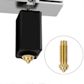 Miniatyrbilde 2 av 5: 10 stk. dyser i flere størrelser for Neptune 4 Plus/Max 3D-printer, messing hotend-dyser 0,4/0,6/0,8/1,0 mm-