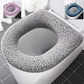 Miniatyrbillede 1 af 5: Sæt med 3 toiletbrætovertræk tykke og bløde, strækbare, rengøringsmetode: håndvask