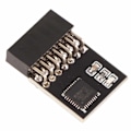 Miniatyrbild 7 av 8: TPM 2.0 Module 14Pin SPI TPM 2.0 Encryption Security Module Fjärrkort för ASUS moderkort