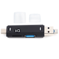 Pikkukuva 1 / 8: OTG-kortinlukija USB TypeC TF -sovitin 5in1 Android-puhelimen mobiilitietokonetarvikkeille