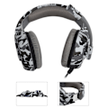 Miniatyrbilde 5 av 8: Kablet Gaming Hodetelefon Datamaskin Stereo Hodesett med LED Lys Mikrofon USB+3.5mm Port