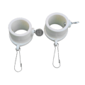 Miniatyrbillede 4 af 5: 3 par flagmonteringsringe anti-wrap-grommet-clips - 1 tomme diameter flagstang--