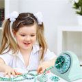 Miniatyrbild 3 av 5: Pärlspinner, Skål Pärlspinner för lera, Effektiv Elektrisk blå