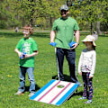 Miniatyrbilde 3 av 5: Utendørs Cornhole Bean Bags Set - 8 Holdbare Cornhole Bags for Cornhole Game Training