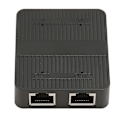 Miniatyrbilde 5 av 8: Ethernet-splitter RJ45 1 inn 2 ut 1000 Mbps USB C strømforsyning sikker stabil signal LAN-splitter med USB-kabel for bryter TV PC