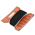 Miniatyrbilde 3 av 8: Instrument String Muter Noise Reducer Demper Universal Passer for 7-strengs gitar 20cm (svart)