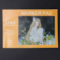Miniatyrbillede 4 af 8: Kunsttegning Marker Paper Pad Notesbog Akvarel Bog Skitsebog Malepapir
