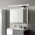 Miniatyrbillede 4 af 5: 40 cm LED badeværelsesspejllampe 7W 700 lumen 230 volt badeværelsesspejllampe fuldt aluminium 3i1 badeværelsesspejllys vandtæt IP44