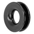 Miniatyrbillede 7 af 8: Redningsring Træk Snatch Remskive Aluminiumlegering til ATV UTV Truck Marine Båd ShacklesSort