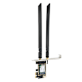 Miniatyrbillede 5 af 8: 7265NGW WIFI Kort Adapter 2.4GHz 300Mbps 5GHz 867Mbps BT 4.2 Desktop Computere Internet Adapter til Kontor Hjem PC