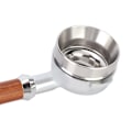 Miniatyrbild 5 av 8: 58mm Silver Aluminiumlegering Universell Kaffe Magnetisk Dosering Ring Kaffe Maskin Tillbehör