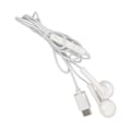 Pikkukuva 4 / 8: Type C -kuulokkeet, melunvaimennus, HD-puhelut, langalliset nappikuulokkeet mikrofonilla Huaweille, valkoinen