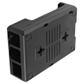 Pikkukuva 4 / 8: Kuori suojaava himmeä laatikkokotelo ABS Raspberry Pi 3B 3B+ D-tyyli ruuveilla (musta)