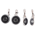 Miniatyrbillede 2 af 8: 2 stk. Dome Tweeter 150W 4 Ohm Indbyggede Kondensatorer Bilhøjttaler til Alle Bil Lydsystemer