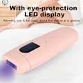 Miniatyrbillede 7 af 8: U9 Hårfjerningsinstrument Husholdning Bærbar Epilator med Øjenbeskyttelse LED-display (US 100-240V)