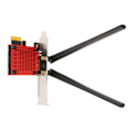 Pikkukuva 3 / 8: PCIe Wifi Card AC68 6dBi Antenni 2.4G 5G Dual Band Fast Stable Transmission Langaton verkkokortti PC-tietokoneelle
