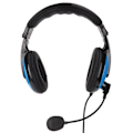 Miniatyrbilde 2 av 8: Somic Electronics Hodetelefoner Multifunksjonelle Plugger Stemme Gaming Hodesett med Mikrofon for Datamaskiner Mobiltelefon Svart Blå