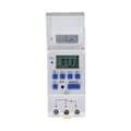 Miniatyrbild 7 av 8: THC15A Programmerbar Timer Guide Rail Typ LCD Tidsreläbrytare för Gatulampa Neonljus DC 24V