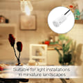 Miniatyrbillede 5 af 5: 25 Stk. G4 Pæreholder Lampesokler Keramisk Base Med 20CM Teflon Tråd G4 Halogen Sokler til Kvarts Halogen Lamper LED Lampe Glødelampe