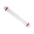 Miniatyrbillede 8 af 8: 9 tommer non-stick plastkagerulle med ringfondant kage Cookie Dough Roller Bageværktøj