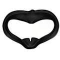 Miniatyrbillede 2 af 8: VR Silikonemaske Ansigtsdæksel Svedtæt vaskbar, lystæt standard øjenpude til Oculus Quest 2 VR GamingBlack