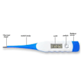 Miniatyrbild 4 av 4: Snabbläsande Digital Termometer - Omedelbar Feberdetektering för Vuxna och Barn