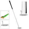 Miniatyrbillede 5 af 8: Fjerdelt Foldbar Bærbar Golf Putter Kølle til Golf Putting Øvelse Trænings Tilbehør